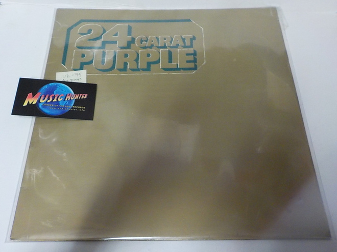 DEEP PURPLE - 24 CARAT PURPLE 1ST UK PRESS -75 EX-/EX LP