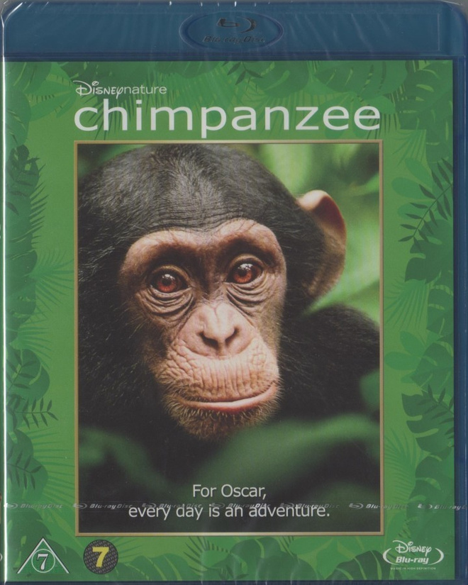 Simpanssi nimeltä Oscar - Chimpanzee (Blu-ray) 2012 (UUSI)