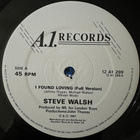 [12''] STEVE WALSH: I FOUND LOVING - pikkukuva 3
