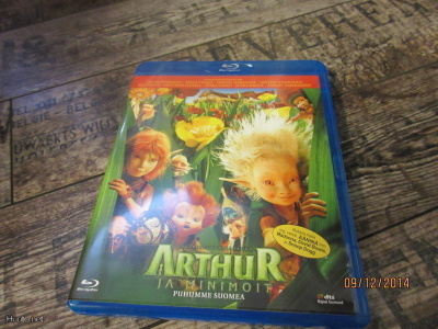Arthur ja Minimoit (Blu-Ray)