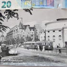 VANHA Postikortti Helsinki 1963 Raitiovaunu ym - pikkukuva 1