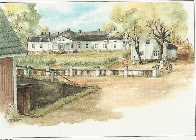 Pälikkö KP 1459: Westerkullan kartano.   ei kulk.
