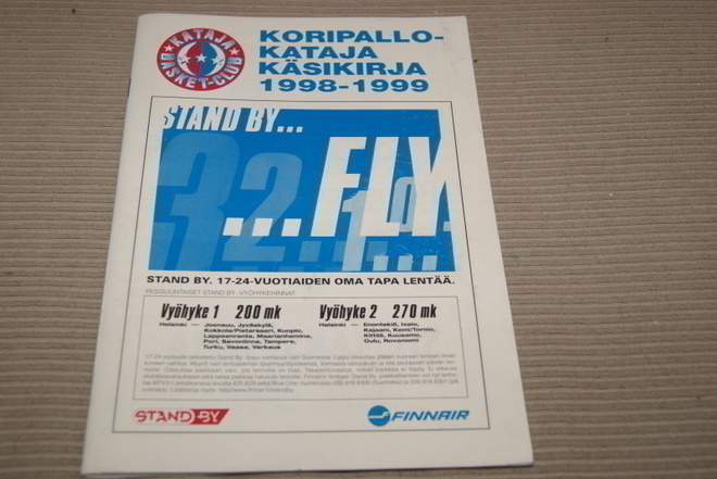 Koripallo-Kataja kausiohjelma 1998-99