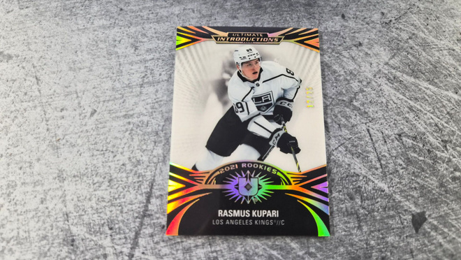 Rasmus Kupari 2021-22 Ultimate Introductions Black /25