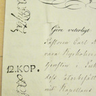 Asiakirja Tuomikapituli Porvoo 1849 Runeberg Omakät. Nimmari - pikkukuva 3