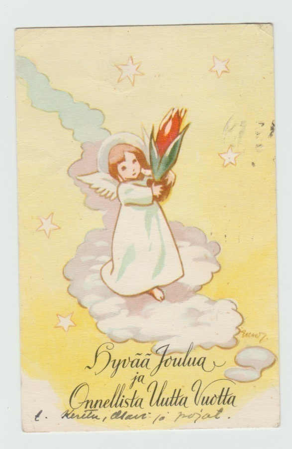 Martta Wendelin: Enkelillä tulppaani 948 *