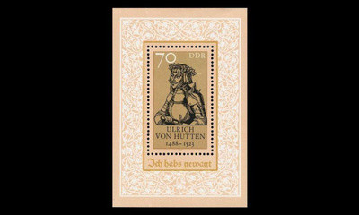 DDR 3167BL93 ** Ulrich von Hutten (1988)