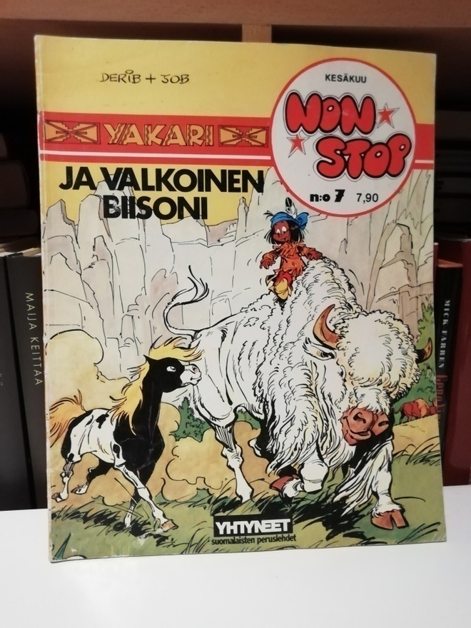 Yakari - Valkoinen biisoni + Tarra!