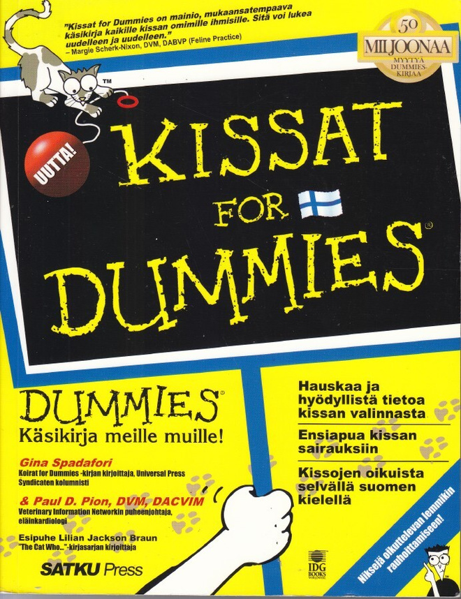 Kissat For Dummies (satku press 2000)