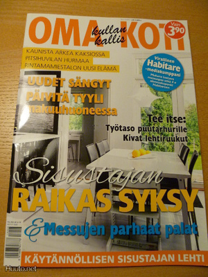 OMA KOTI 8/2013 -lehti (HABITARE-messuopas)