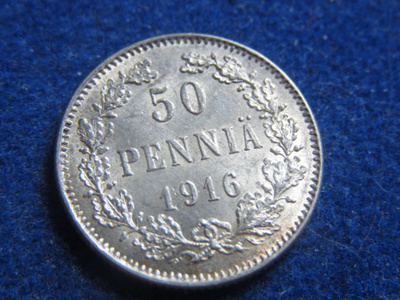 50 penniä 1916