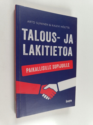 Arto Suninen ym. : Talous- ja lakitietoa paikallisille so...