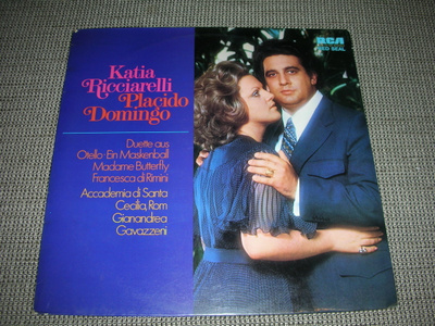 LP Katia Ricciarelli Placido Domingo: Duette