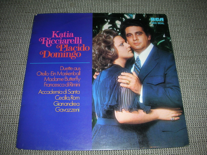 LP Katia Ricciarelli Placido Domingo: Duette