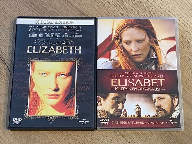 ELIZABETH & ELISABET KULTAINEN AIKAKAUSI - 2x DVD