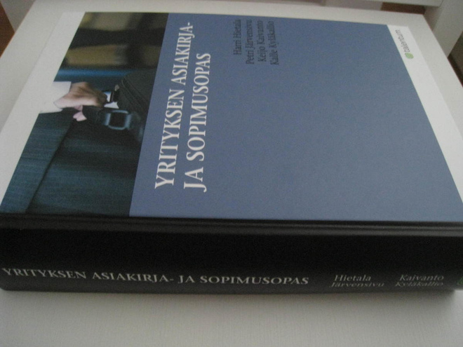 Yrityksen asiakirja- ja sopimusopas