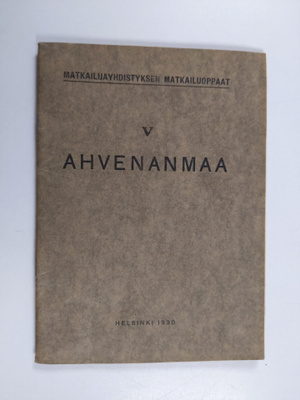 Ahvenanmaa (+kartta)