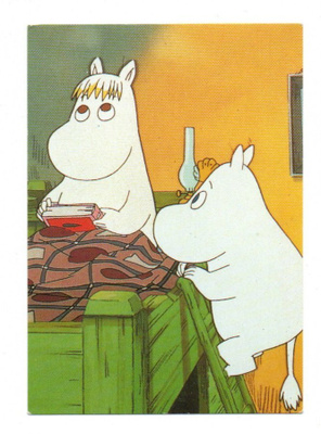 Purkkakuva Muumi 1995 Purukumikuva