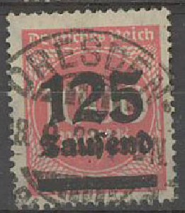 Saksa Mi 291 a o