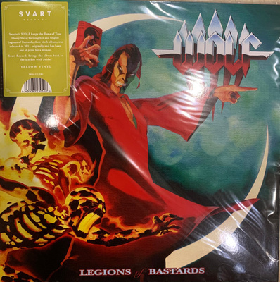 Wolf – Legions Of Bastards LP SEALED YELLOW