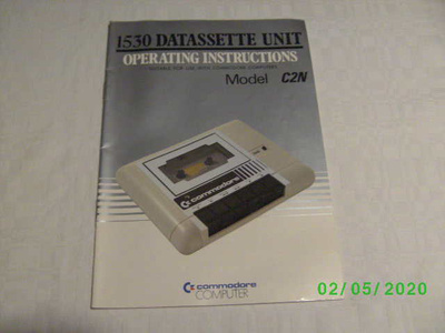 1530 DATASETTE UNIT Model C2N manual CommodoreCOMPUTER v1983