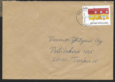 Postilähetys - Kartano (LAPE 903) Halkivaha 6.9.82