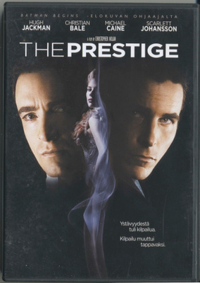 Christopher Nolan: THE PRESTIGE – Suomalainen DVD 2006