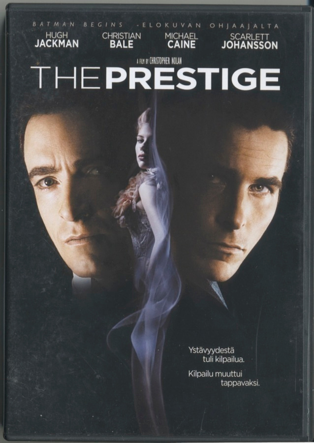 Christopher Nolan: THE PRESTIGE – Suomalainen DVD 2006