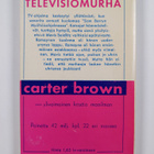 Carter Brown : Televisiomurha - pikkukuva 2