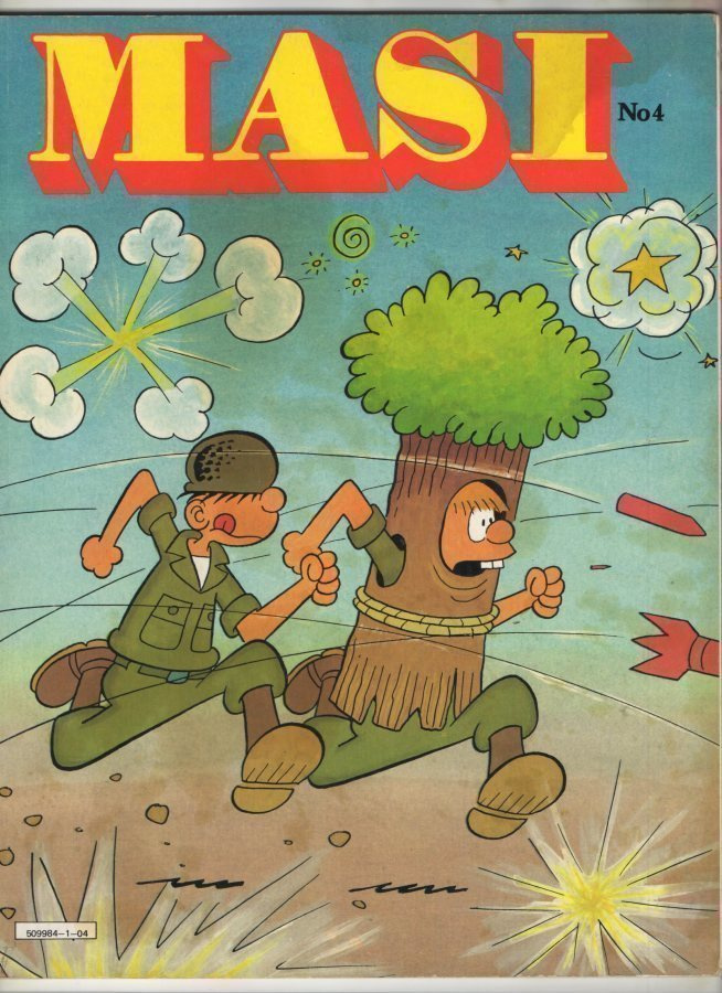 MASI ALBUMI n:o 4 1981 Täystohinaa Jermulassa.