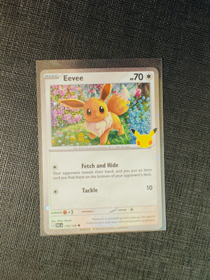 Pokemon 30th - Eevee Cosmos Holo Promo