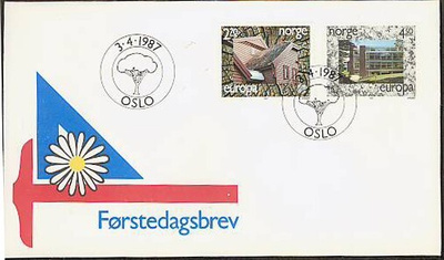 Norja Mi 965-6 FDC