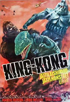Elokuvajuliste: King-Kong - jättiläishirviö