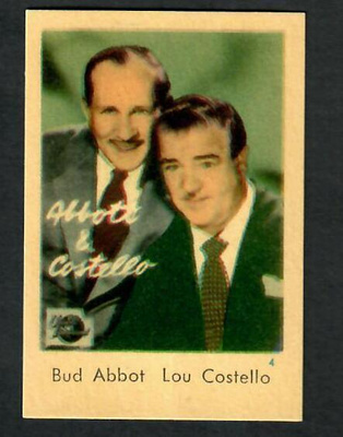 Keräilykuva - Bud Abbot  Lou Castello 4