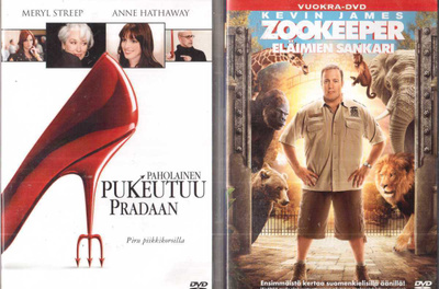 2 KPL DVD ELOKUVIA