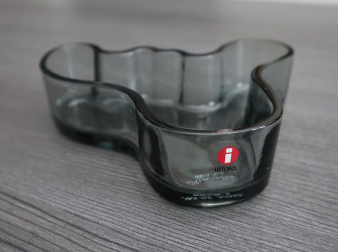 Iittala Alvar Aalto malja 136mm harmaa