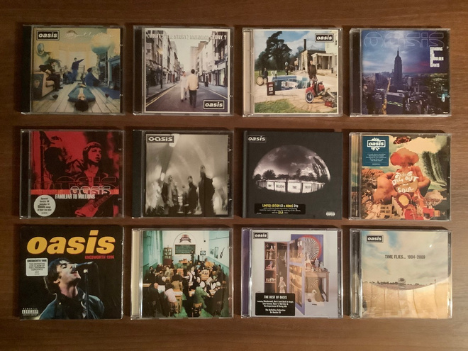 Oasis ( N & L Gallagher ) CD -Levykokoelma - 17 x CD’s