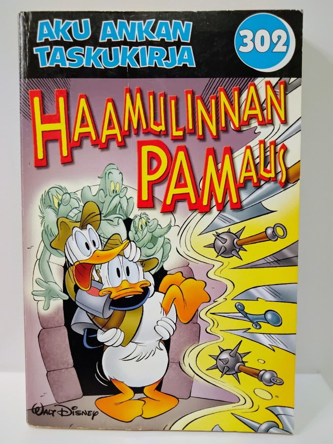 Haamulinnan pamaus - Aku Ankka taskukirja 302 (1.p)