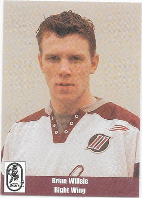 1998-99 Hersey Bears #29 Brian Willsie ex- TPS farmi