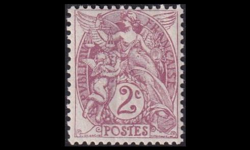 Ranska 87x ** Käyttösarja Allegorie 2 C (1900)