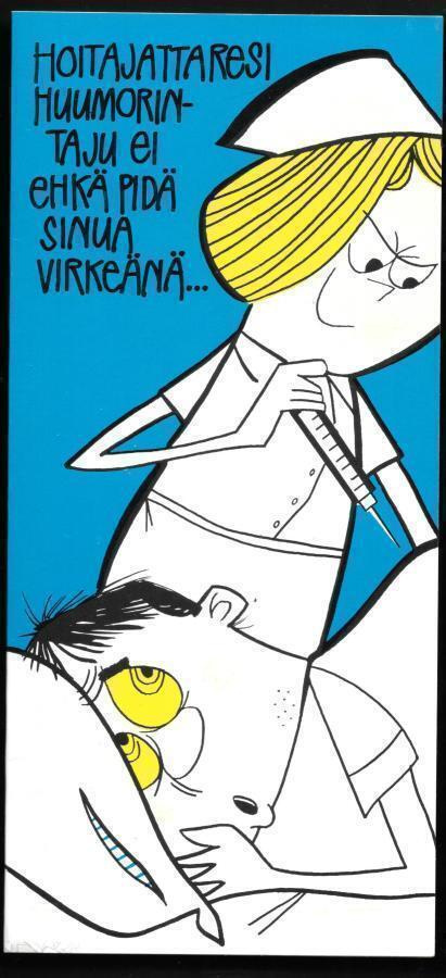 Hoitajattaresi huumorintaju ei ehkä ...