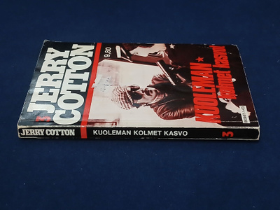 Jerry Cotton pokkari No 3 1981 Kuoleman kolmet kasvot