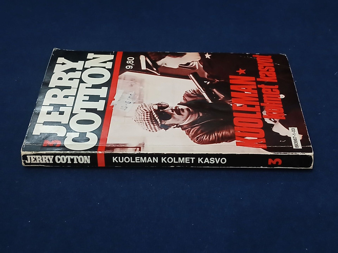 Jerry Cotton pokkari No 3 1981 Kuoleman kolmet kasvot
