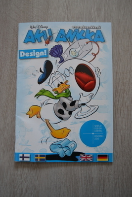 Aku Ankka Helsinki 2012 Design erikoisnumero
