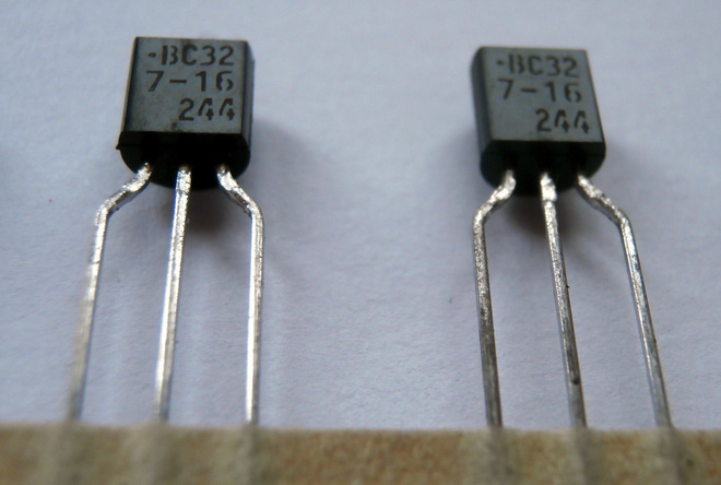 Transistori BC327-16  PNP 50V, 800mA  10 kpl