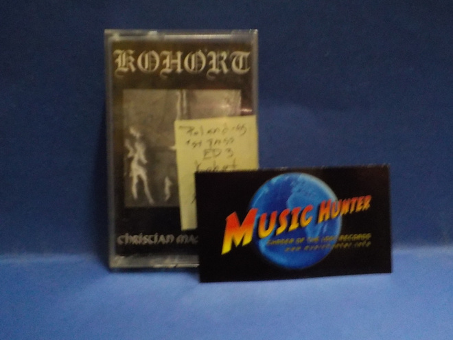 KOHORT - CHRISTIAN MASQUERADE POLAND -95 1ST PRESS C-KASETTI