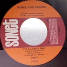 RENÉE & RENATO :: JUST ONE MORE KISS / IT'S A LOVELY DAY: 7" - pikkukuva 3