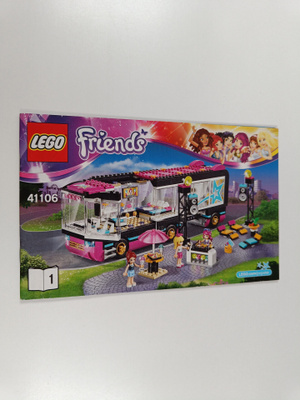 Lego Friends 41106 1 (ohjekirja)