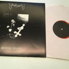 Poison . Bestial death LP punainen vinyl numbered unofficial - pikkukuva 1