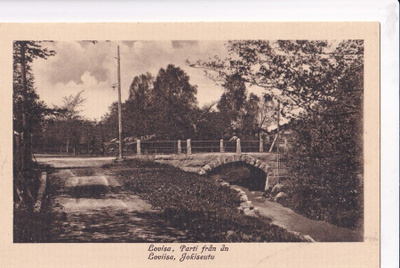 Loviisa. Jokiseutu , silta. b471